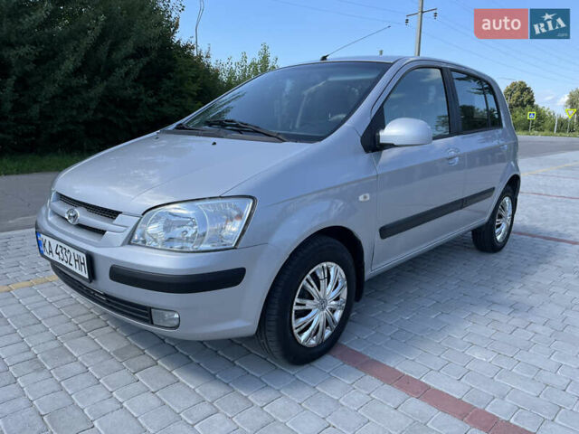 Серый Хендай Гетц, объемом двигателя 1.4 л и пробегом 168 тыс. км за 5400 $, фото 2 на Automoto.ua