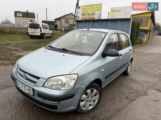 Серый Хендай Гетц, объемом двигателя 1.34 л и пробегом 175 тыс. км за 2500 $, фото 2 на Automoto.ua