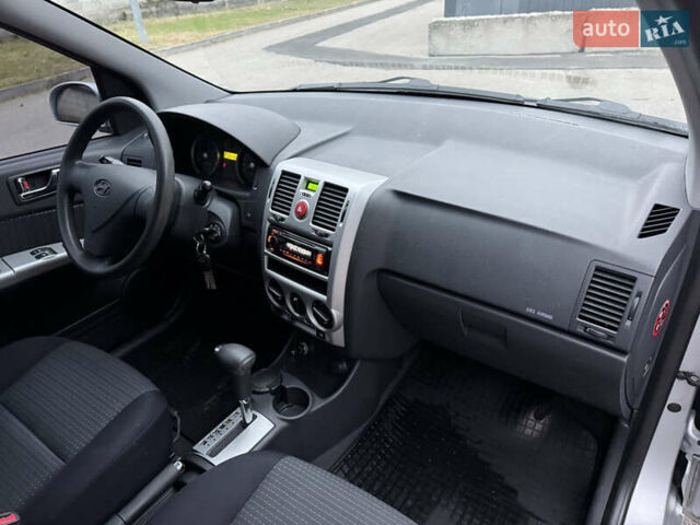 Серый Хендай Гетц, объемом двигателя 1.4 л и пробегом 189 тыс. км за 5200 $, фото 12 на Automoto.ua