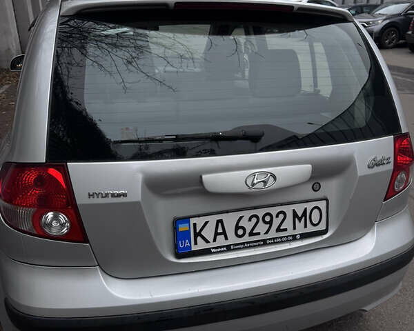 Серый Хендай Гетц, объемом двигателя 1.34 л и пробегом 215 тыс. км за 3650 $, фото 5 на Automoto.ua