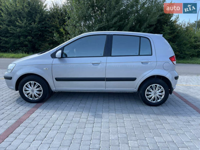 Серый Хендай Гетц, объемом двигателя 1.4 л и пробегом 168 тыс. км за 5400 $, фото 12 на Automoto.ua