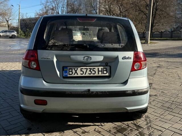 Сірий Хендай Гетц, об'ємом двигуна 1.3 л та пробігом 172 тис. км за 2500 $, фото 3 на Automoto.ua