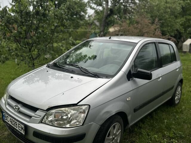Сірий Хендай Гетц, об'ємом двигуна 1.1 л та пробігом 250 тис. км за 1800 $, фото 2 на Automoto.ua