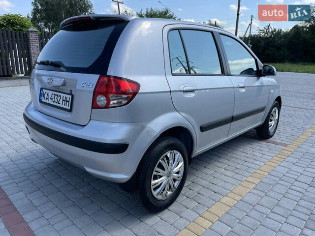 Серый Хендай Гетц, объемом двигателя 1.4 л и пробегом 168 тыс. км за 5400 $, фото 8 на Automoto.ua