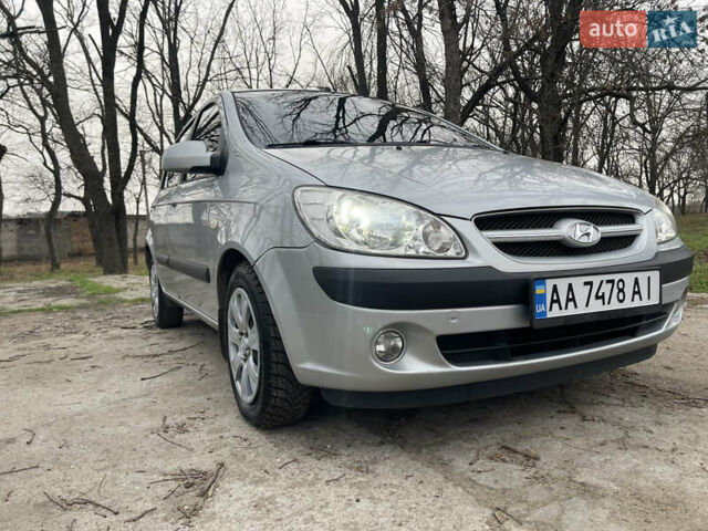 Серый Хендай Гетц, объемом двигателя 1.4 л и пробегом 160 тыс. км за 5500 $, фото 6 на Automoto.ua