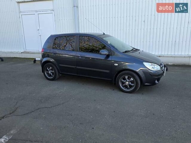 Серый Хендай Гетц, объемом двигателя 1.4 л и пробегом 190 тыс. км за 5200 $, фото 6 на Automoto.ua