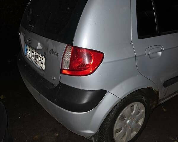 Серый Хендай Гетц, объемом двигателя 1.59 л и пробегом 126 тыс. км за 3700 $, фото 2 на Automoto.ua