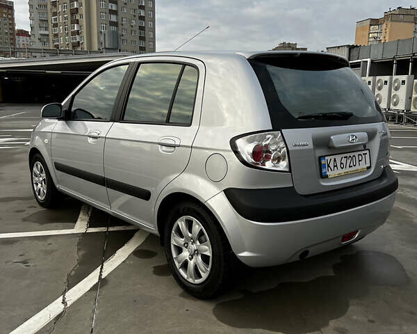 Сірий Хендай Гетц, об'ємом двигуна 1.6 л та пробігом 114 тис. км за 6200 $, фото 12 на Automoto.ua