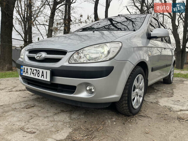 Серый Хендай Гетц, объемом двигателя 1.4 л и пробегом 160 тыс. км за 5500 $, фото 1 на Automoto.ua