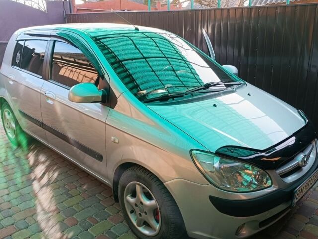 Сірий Хендай Гетц, об'ємом двигуна 1.4 л та пробігом 167 тис. км за 5200 $, фото 3 на Automoto.ua