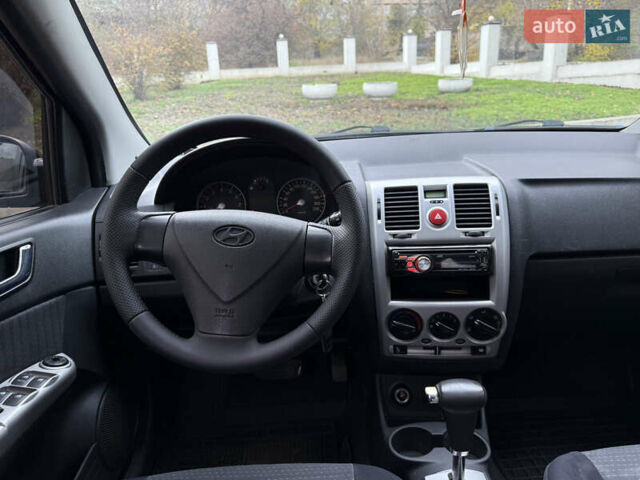 Серый Хендай Гетц, объемом двигателя 1.4 л и пробегом 180 тыс. км за 5200 $, фото 12 на Automoto.ua