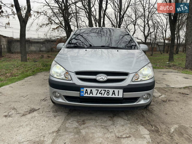 Серый Хендай Гетц, объемом двигателя 1.4 л и пробегом 160 тыс. км за 5500 $, фото 7 на Automoto.ua