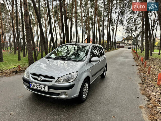 Серый Хендай Гетц, объемом двигателя 1.4 л и пробегом 149 тыс. км за 5500 $, фото 2 на Automoto.ua