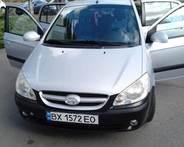 Сірий Хендай Гетц, об'ємом двигуна 1.1 л та пробігом 165 тис. км за 4000 $, фото 7 на Automoto.ua