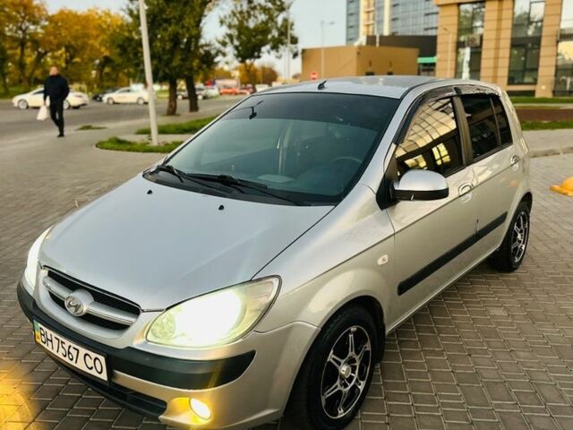 Серый Хендай Гетц, объемом двигателя 1.6 л и пробегом 170 тыс. км за 4700 $, фото 2 на Automoto.ua
