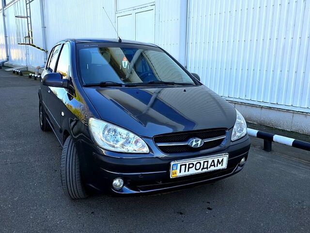 Серый Хендай Гетц, объемом двигателя 1.4 л и пробегом 190 тыс. км за 5200 $, фото 4 на Automoto.ua