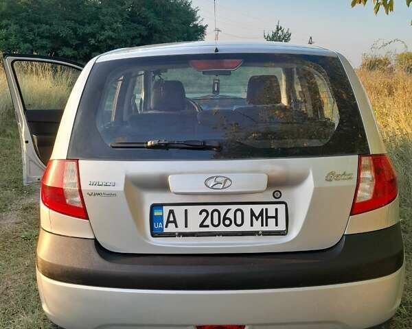 Сірий Хендай Гетц, об'ємом двигуна 1.09 л та пробігом 119 тис. км за 4390 $, фото 21 на Automoto.ua