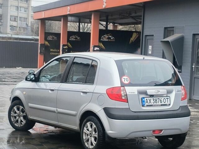 Серый Хендай Гетц, объемом двигателя 1.4 л и пробегом 135 тыс. км за 3400 $, фото 4 на Automoto.ua