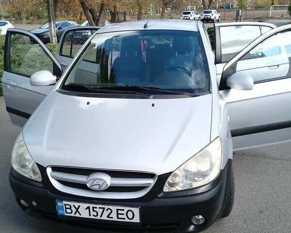 Сірий Хендай Гетц, об'ємом двигуна 1.1 л та пробігом 165 тис. км за 4000 $, фото 11 на Automoto.ua