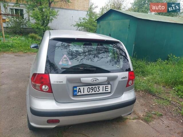 Серый Хендай Гетц, объемом двигателя 1.4 л и пробегом 165 тыс. км за 5200 $, фото 6 на Automoto.ua