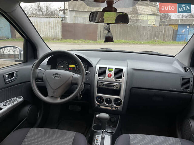 Серый Хендай Гетц, объемом двигателя 1.4 л и пробегом 160 тыс. км за 5500 $, фото 13 на Automoto.ua