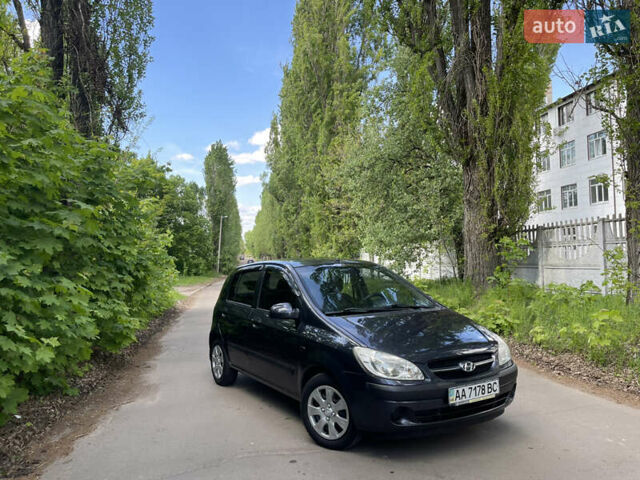 Серый Хендай Гетц, объемом двигателя 1.4 л и пробегом 195 тыс. км за 5900 $, фото 2 на Automoto.ua