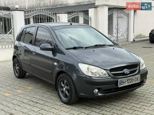 Серый Хендай Гетц, объемом двигателя 1.4 л и пробегом 180 тыс. км за 5200 $, фото 1 на Automoto.ua