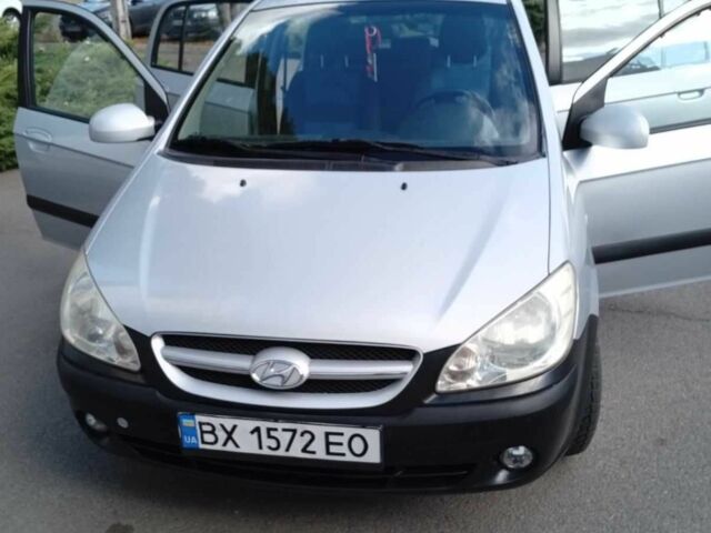 Серый Хендай Гетц, объемом двигателя 1.1 л и пробегом 165 тыс. км за 4000 $, фото 8 на Automoto.ua