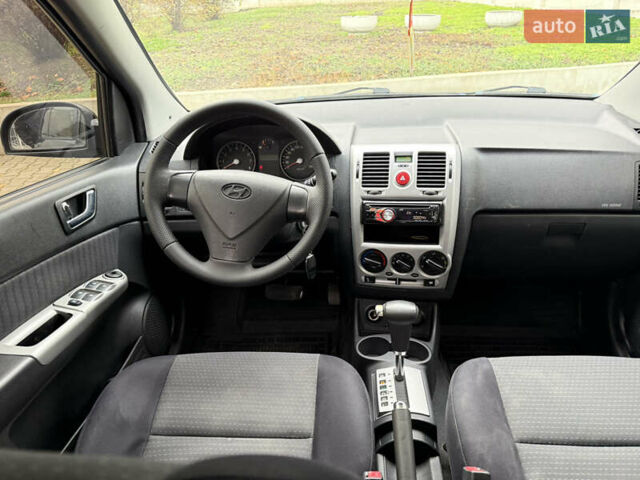 Серый Хендай Гетц, объемом двигателя 1.4 л и пробегом 180 тыс. км за 5200 $, фото 16 на Automoto.ua