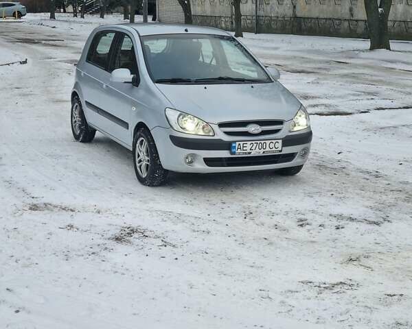 Серый Хендай Гетц, объемом двигателя 1.4 л и пробегом 190 тыс. км за 4900 $, фото 17 на Automoto.ua