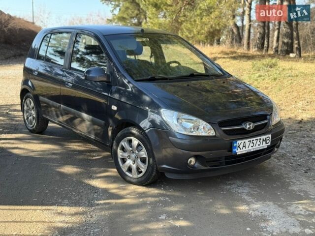Серый Хендай Гетц, объемом двигателя 1.4 л и пробегом 172 тыс. км за 5750 $, фото 6 на Automoto.ua