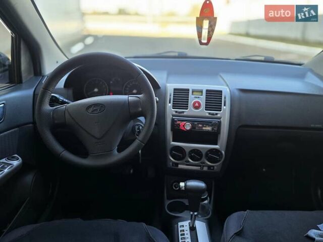 Серый Хендай Гетц, объемом двигателя 1.4 л и пробегом 190 тыс. км за 5200 $, фото 2 на Automoto.ua