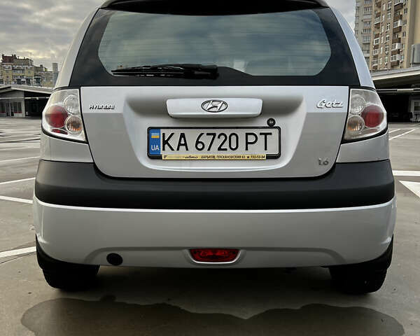 Сірий Хендай Гетц, об'ємом двигуна 1.6 л та пробігом 114 тис. км за 6200 $, фото 10 на Automoto.ua