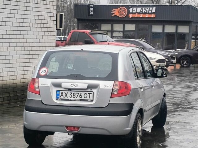 Серый Хендай Гетц, объемом двигателя 1.4 л и пробегом 135 тыс. км за 3400 $, фото 5 на Automoto.ua