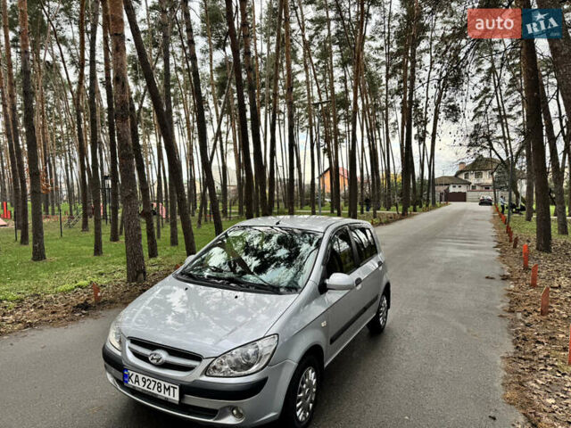 Серый Хендай Гетц, объемом двигателя 1.4 л и пробегом 149 тыс. км за 5500 $, фото 4 на Automoto.ua