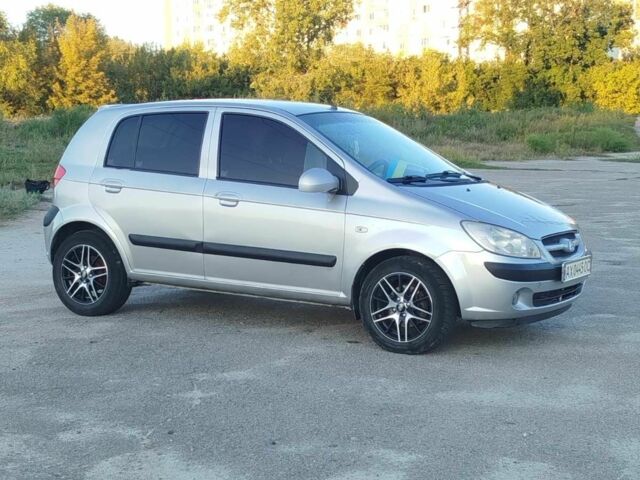 Серый Хендай Гетц, объемом двигателя 1.6 л и пробегом 190 тыс. км за 3300 $, фото 19 на Automoto.ua