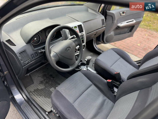 Серый Хендай Гетц, объемом двигателя 1.4 л и пробегом 186 тыс. км за 4950 $, фото 9 на Automoto.ua