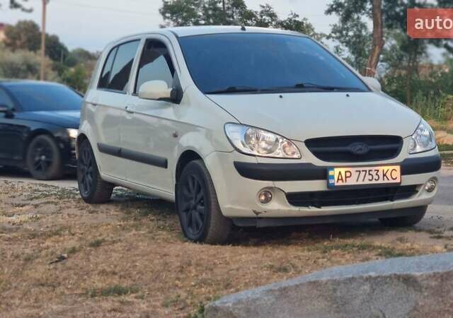 Серый Хендай Гетц, объемом двигателя 1.4 л и пробегом 154 тыс. км за 4500 $, фото 4 на Automoto.ua
