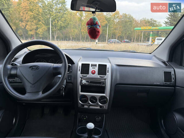 Серый Хендай Гетц, объемом двигателя 1.4 л и пробегом 166 тыс. км за 4200 $, фото 24 на Automoto.ua