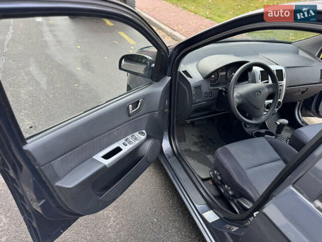Серый Хендай Гетц, объемом двигателя 1.4 л и пробегом 186 тыс. км за 4950 $, фото 8 на Automoto.ua