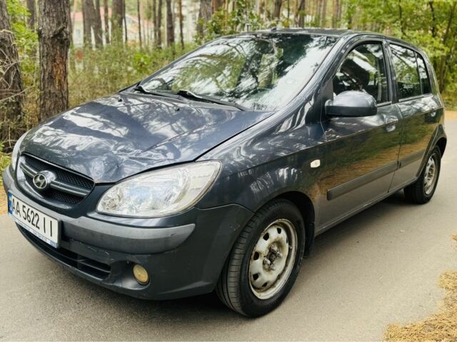 Сірий Хендай Гетц, об'ємом двигуна 1.4 л та пробігом 185 тис. км за 3550 $, фото 2 на Automoto.ua