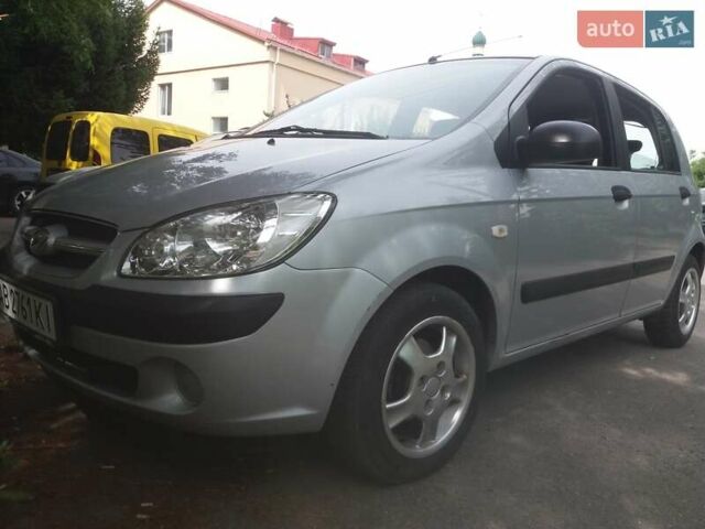 Серый Хендай Гетц, объемом двигателя 1.1 л и пробегом 217 тыс. км за 3600 $, фото 4 на Automoto.ua