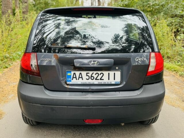 Сірий Хендай Гетц, об'ємом двигуна 1.4 л та пробігом 185 тис. км за 3550 $, фото 4 на Automoto.ua