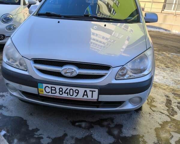 Сірий Хендай Гетц, об'ємом двигуна 1.1 л та пробігом 169 тис. км за 3200 $, фото 7 на Automoto.ua