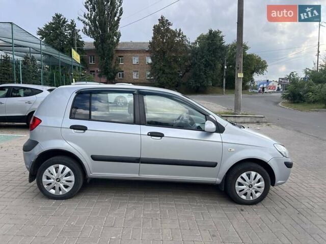 Сірий Хендай Гетц, об'ємом двигуна 1.4 л та пробігом 143 тис. км за 5500 $, фото 2 на Automoto.ua