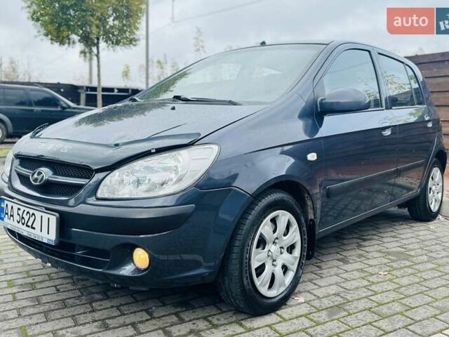 Сірий Хендай Гетц, об'ємом двигуна 1.4 л та пробігом 186 тис. км за 4999 $, фото 3 на Automoto.ua