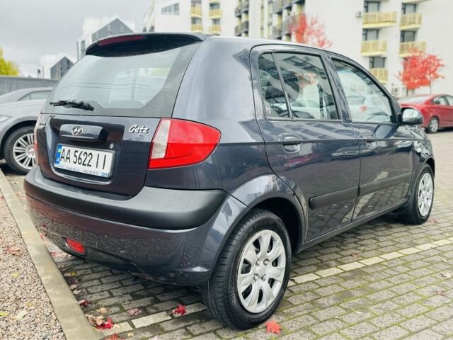Сірий Хендай Гетц, об'ємом двигуна 1.4 л та пробігом 186 тис. км за 4999 $, фото 6 на Automoto.ua