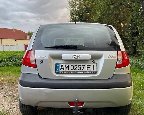 Сірий Хендай Гетц, об'ємом двигуна 1.09 л та пробігом 188 тис. км за 4000 $, фото 4 на Automoto.ua