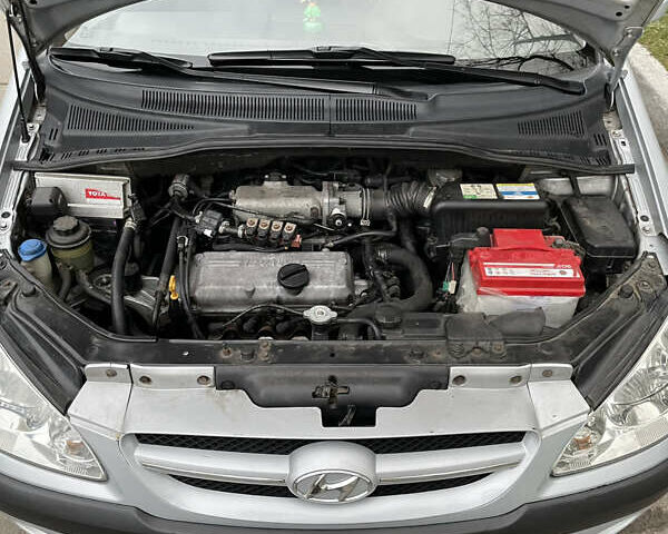 Серый Хендай Гетц, объемом двигателя 1.09 л и пробегом 263 тыс. км за 3200 $, фото 10 на Automoto.ua