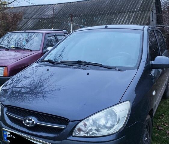 Сірий Хендай Гетц, об'ємом двигуна 1.4 л та пробігом 2 тис. км за 3500 $, фото 1 на Automoto.ua